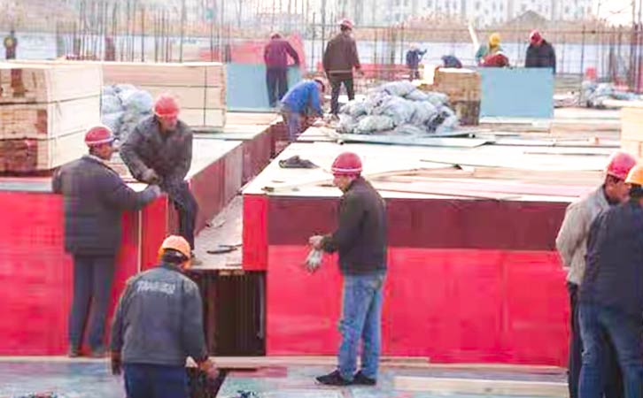 建筑模板行情市場