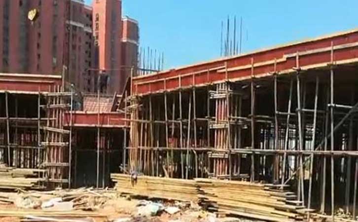 建筑模板使用工程