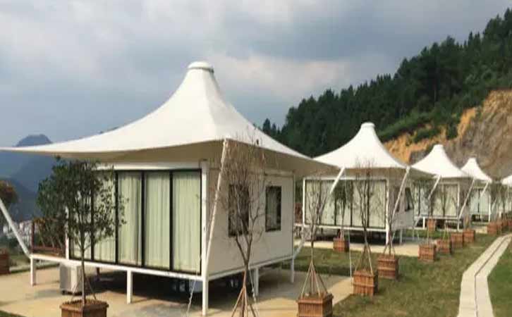 神仙美景-民宿帳篷結(jié)合